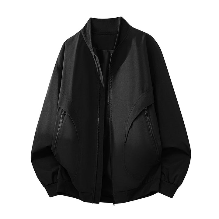 Damen Modische Bomberjacke mit Wassertropfen-Dichttechnologie Drune