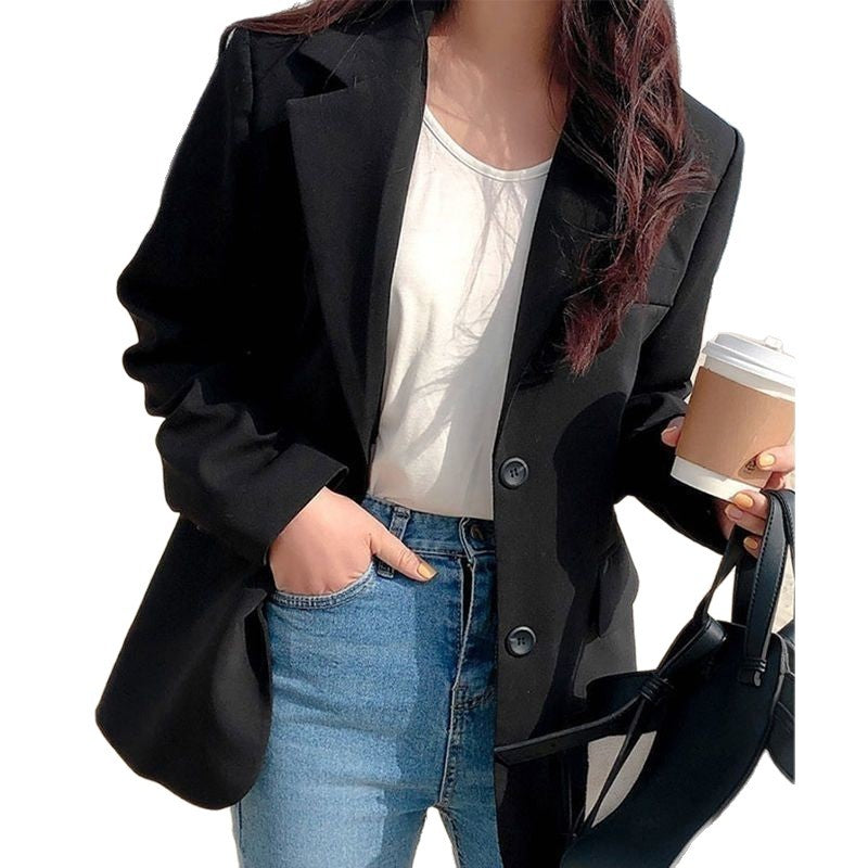 Damen Modischer Oversized-Blazer Drune