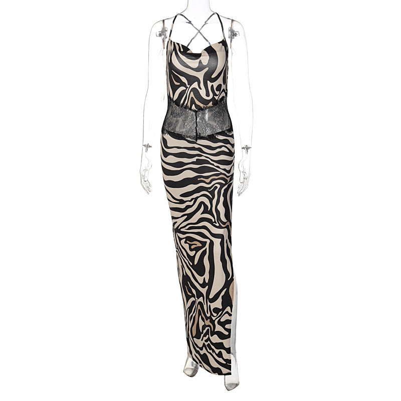 Damen Langärmliges Oberteil mit raffiniertem Animal-Print Drune