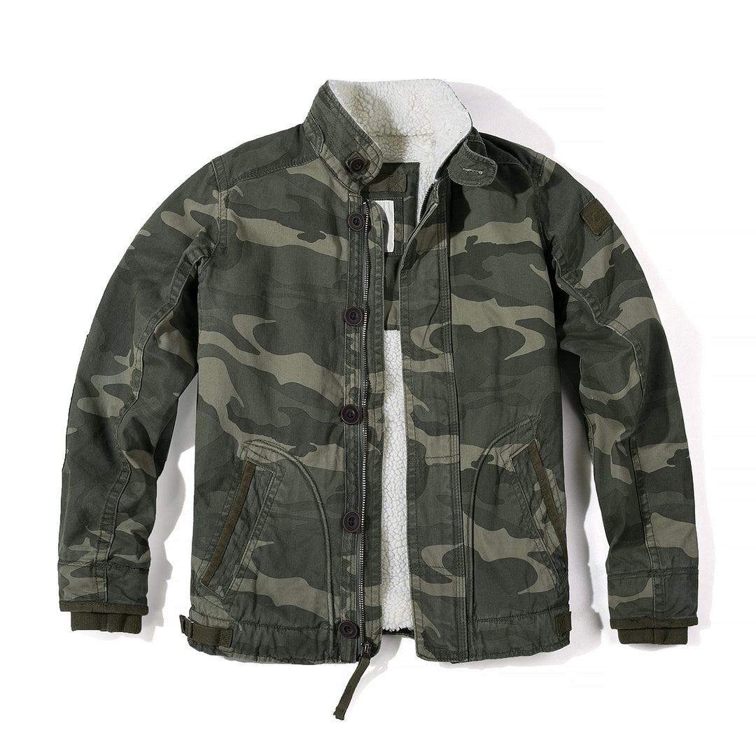 Drune | Herren Tarnmuster Winterjacken