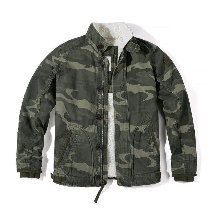 Drune | Herren Tarnmuster Winterjacken