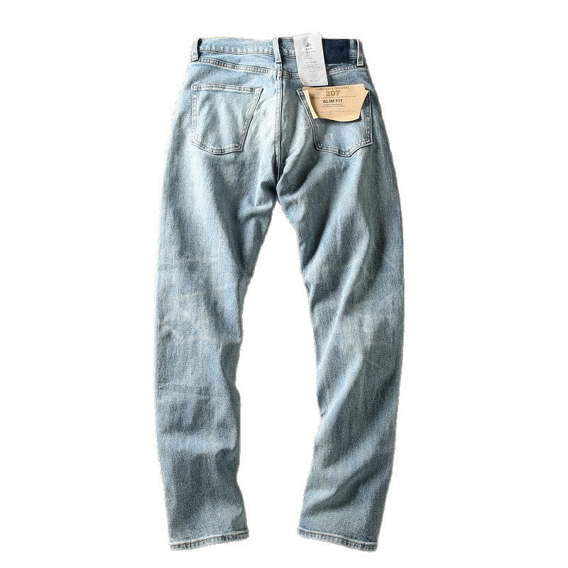 Herren Designer Jeans mit Destroyed-Details Drune