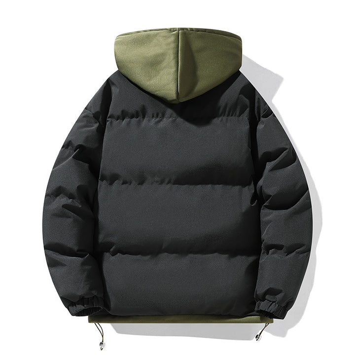 Damen Sportliche Steppjacke mit Kapuze Drune