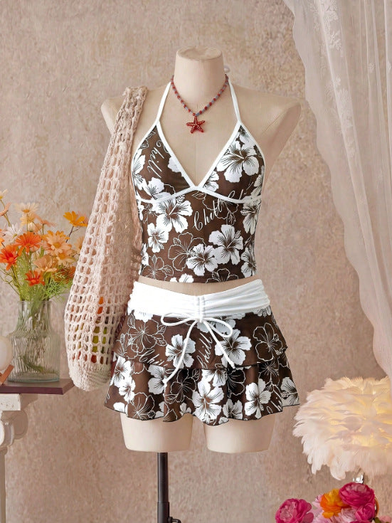 Damen Bikini-Set mit Rock Drune