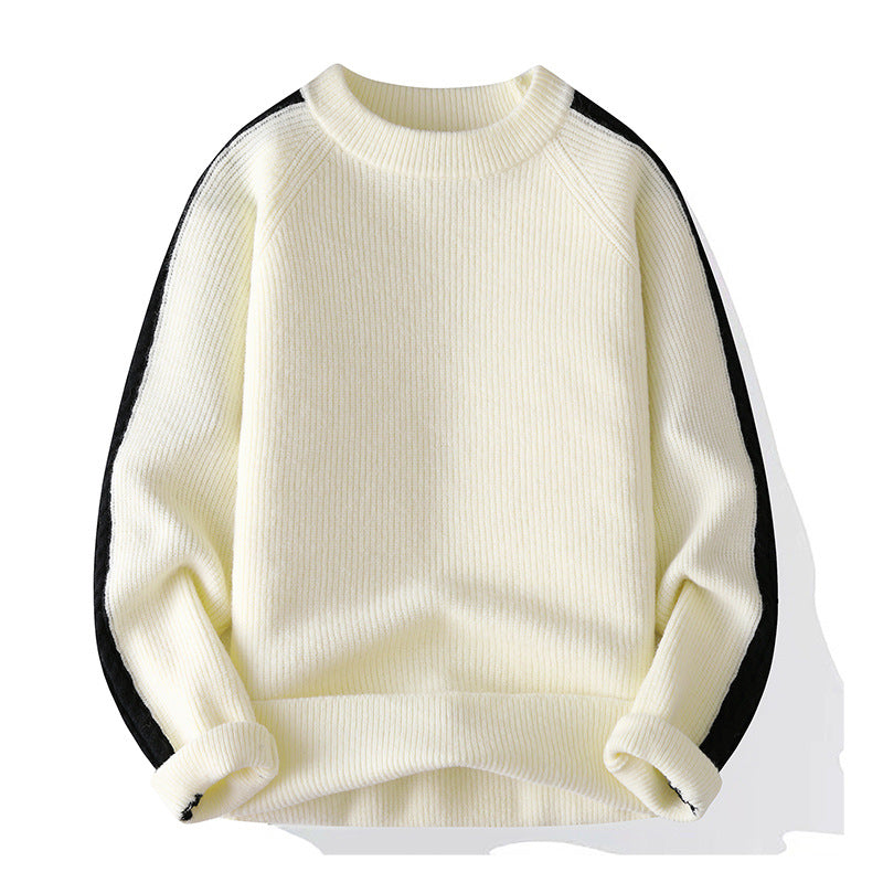 Damen Eleganter und komfortabler Rundhalspullover Drune