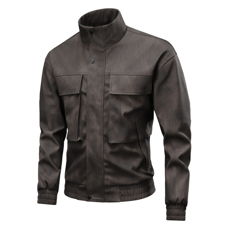 Herren Modische Jacke im urbanen Stil Drune