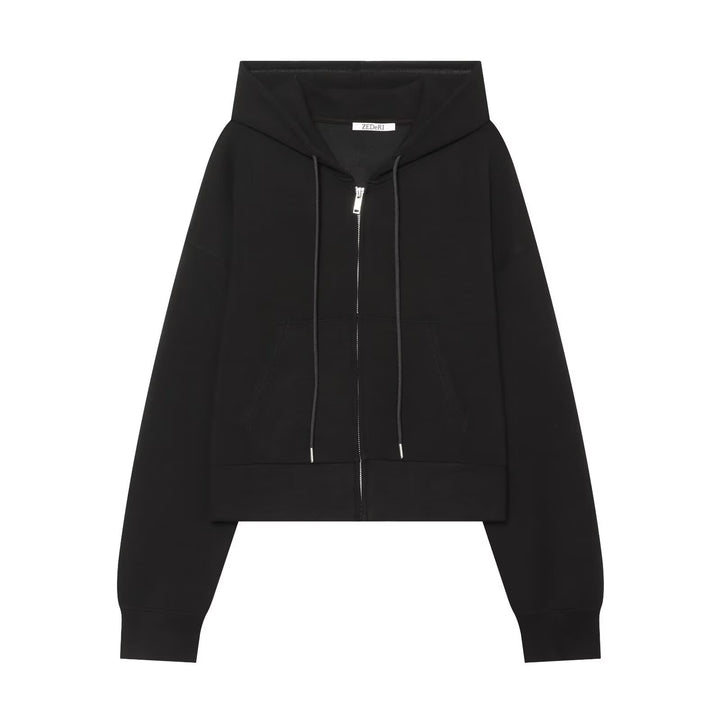 Damen Weite High‑Waist Jersey-Hose mit Tunnelzug und weitem Bein Drune