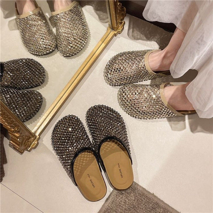 Damen Sandalen mit glitzerndem Design von Drune