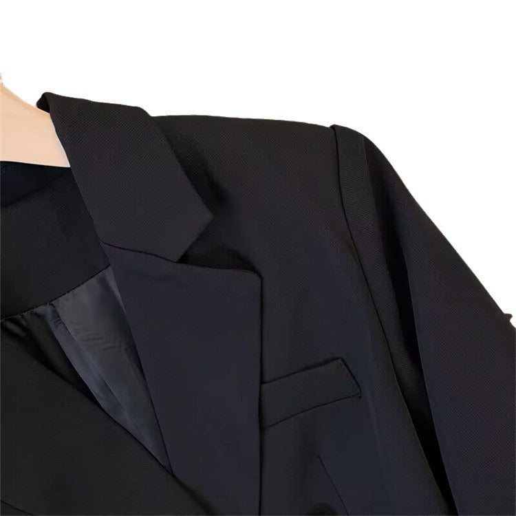 Damen Elegantes Zweiteiler Blazer-Set Drune