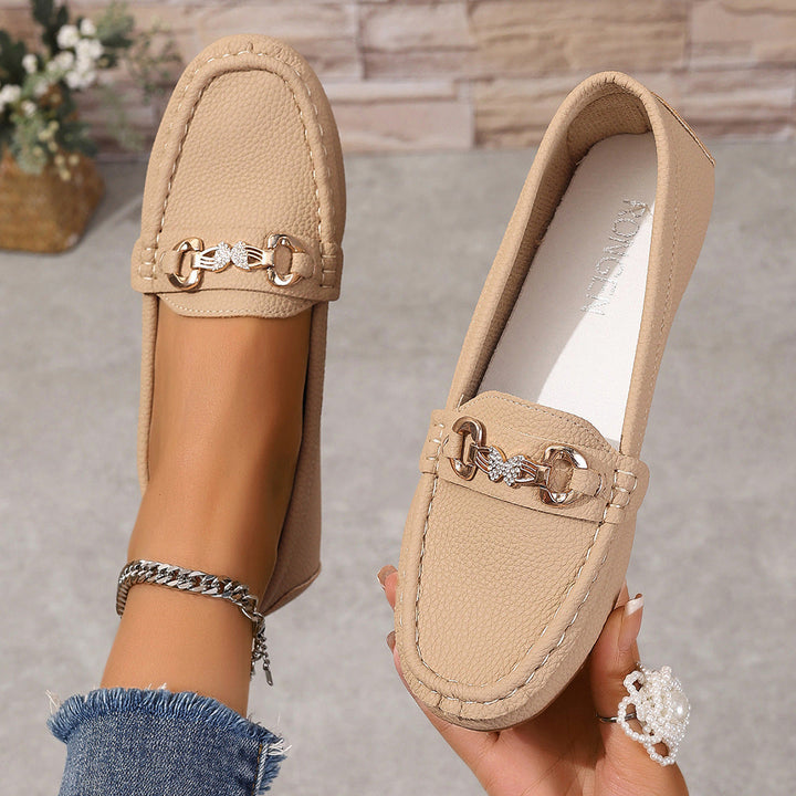 Damen Mokassins mit elegantem Dekor und komfortabler Sohle Drune