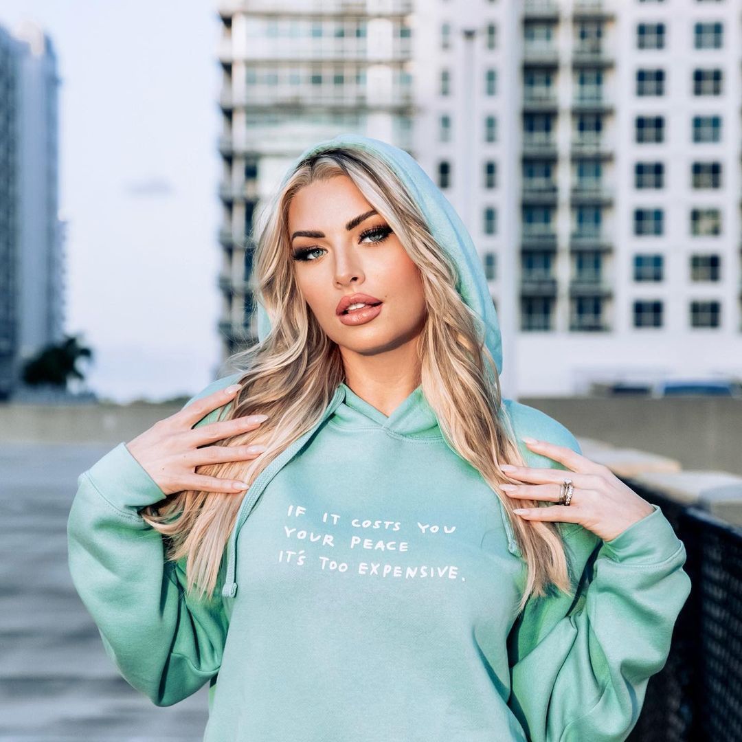 Damen Hoodie mit inspirierendem Motiv Drune