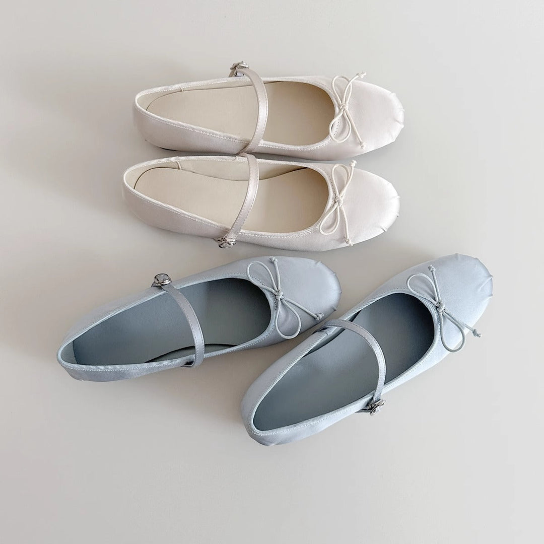 Damen Ballerinas mit verstellbarem Riemen und bequemer Innenpolsterung Drune