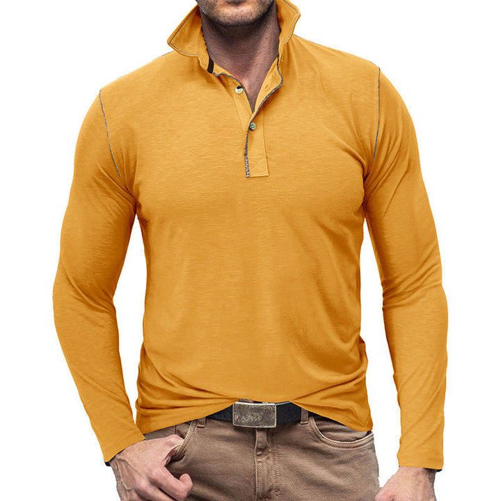 Drune | Pique Pullover Slim Passform Weiches Baumwollgefühl Langärmliger Stylischer Passform