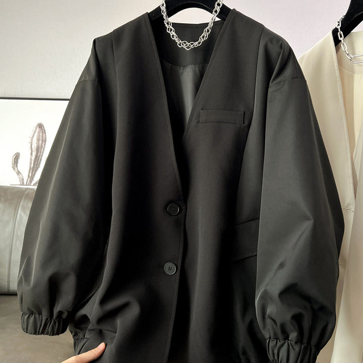 Damen Stylischer Oversized-Blazer Drune