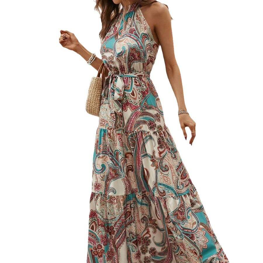 Drune | Vintage Bohemian Halterkleid