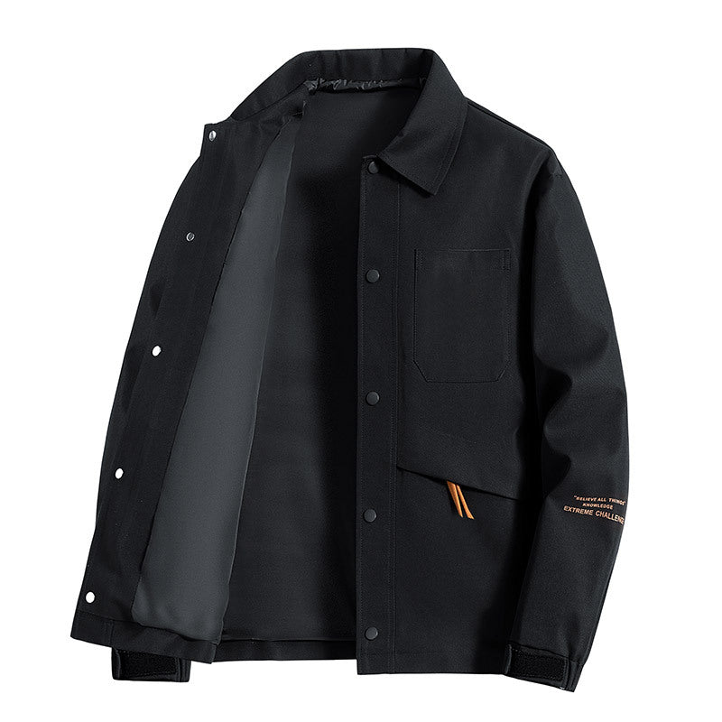 Herren Komfortable Utility-Jacke Drune