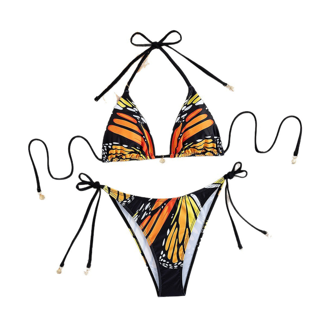 Damen Triangel-Bikini mit verstellbaren Trägern Drune