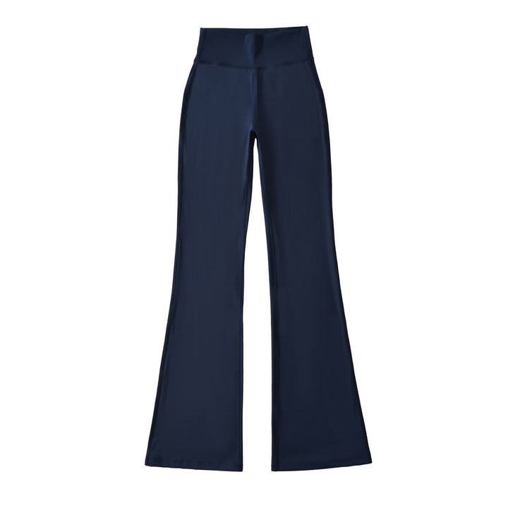 Damen Hochtaillierte ausgestellte Yoga‑Hose mit Formbund Drune