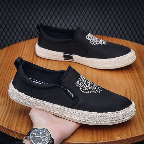 Damen Modische Slip-On Espadrilles