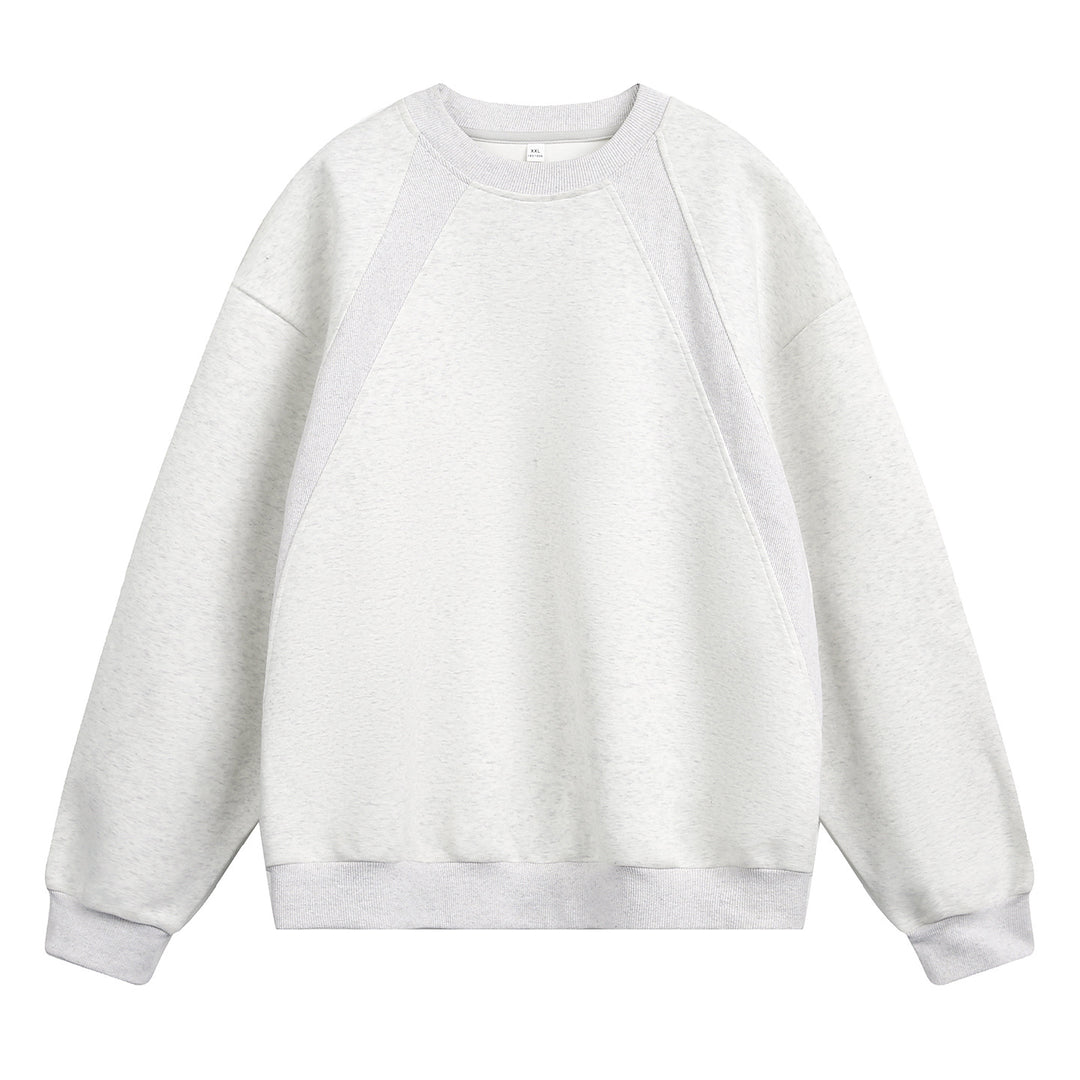 Unisex Oversize Sweatshirt mit Raglannähten und verstärkten Rippeinsätzen Drune