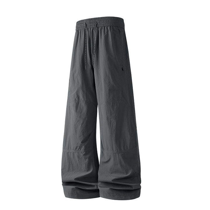 Herren Weite Baggy‑Hose mit Tunnelzugbund und Paneel‑Konstruktion Drune