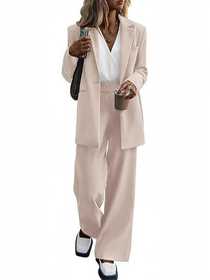 Damen Elegantes Anzugset mit taillierter Silhouette und modernen Akzenten Drune