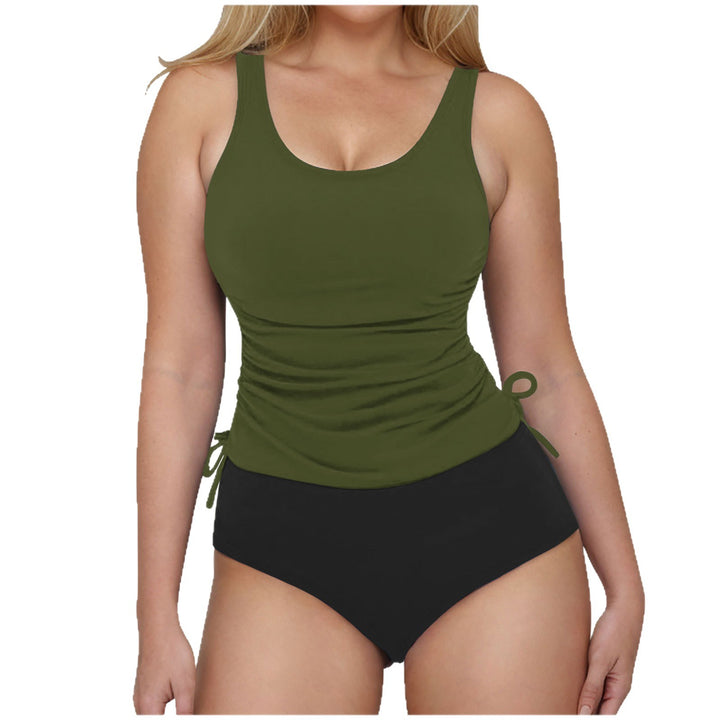 Damen Sportlicher Badeanzug mit floralem Design Drune