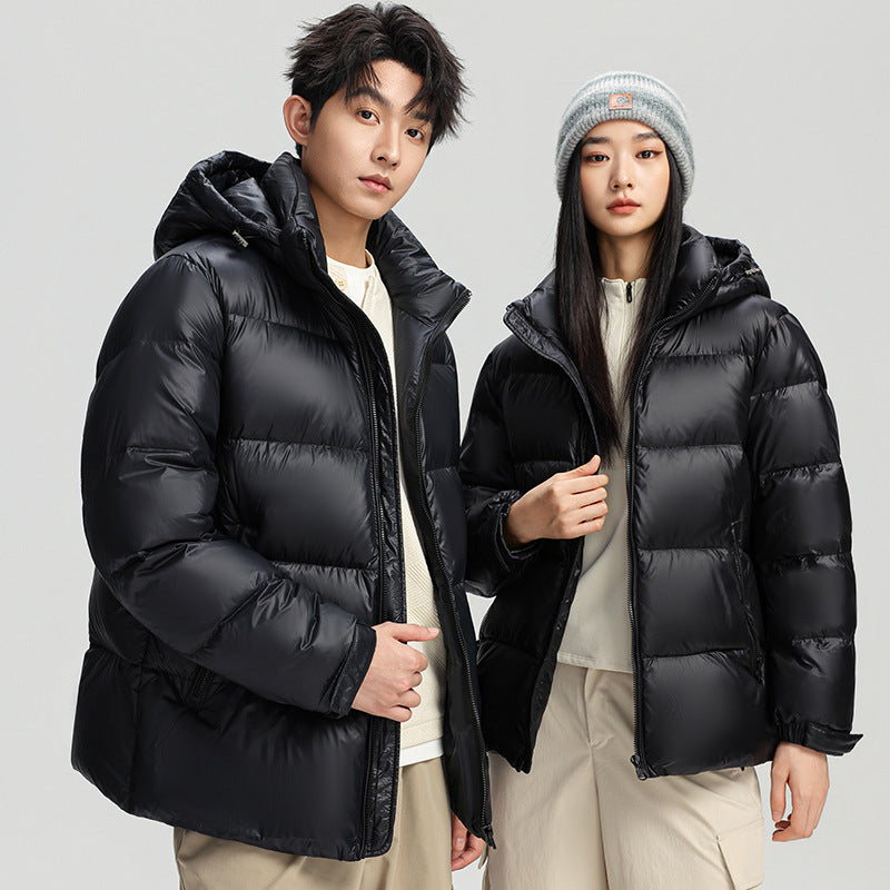 Unisex Daunenjacke mit Kapuze Drune