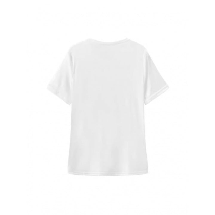 Damen T-Shirt mit fröhlichem Erdbeer-Motiv und lockerer Passform Drune