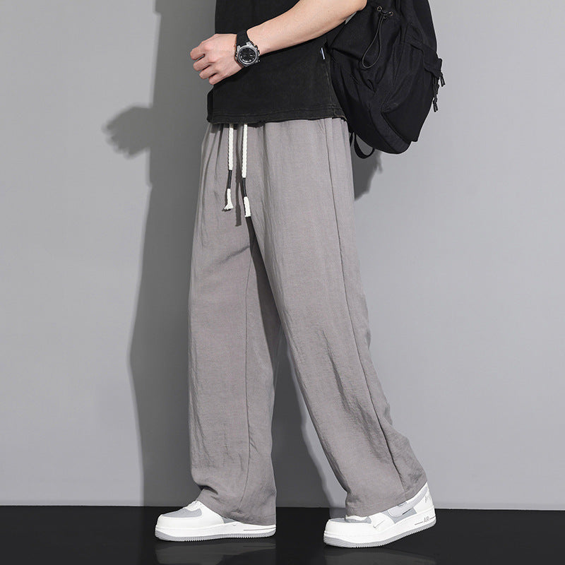 Herren Lässige Leinenhose