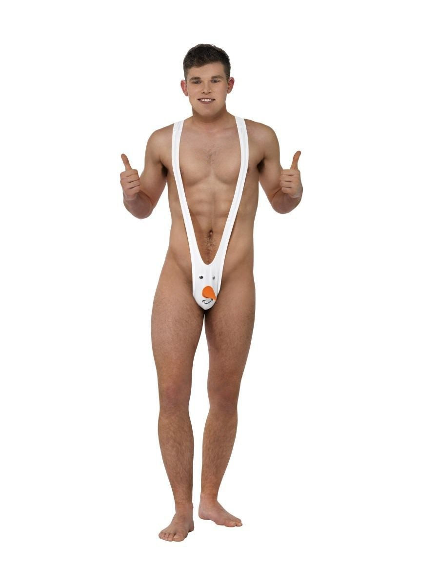 Herren  ausgefallener Rentier-String aus Samt mit elastischem Bund Drune
