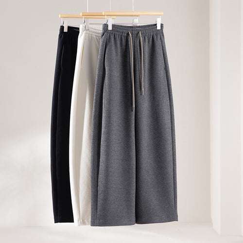 Damen Weite Sweatpant mit elastischem Bund, Kordelzug und seitlichen Eingrifftaschen Drune