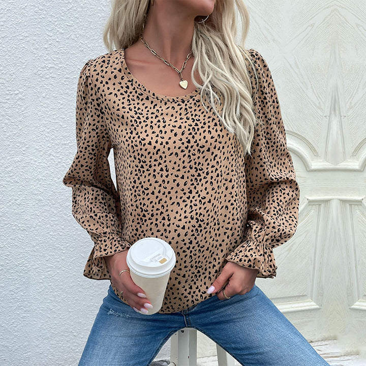 Damen Elegante Bluse mit Rüschendetails Drune 1788168538