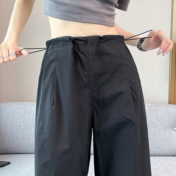Damen Lässige und bequeme Softshell-Hose mit Kordelzug Drune
