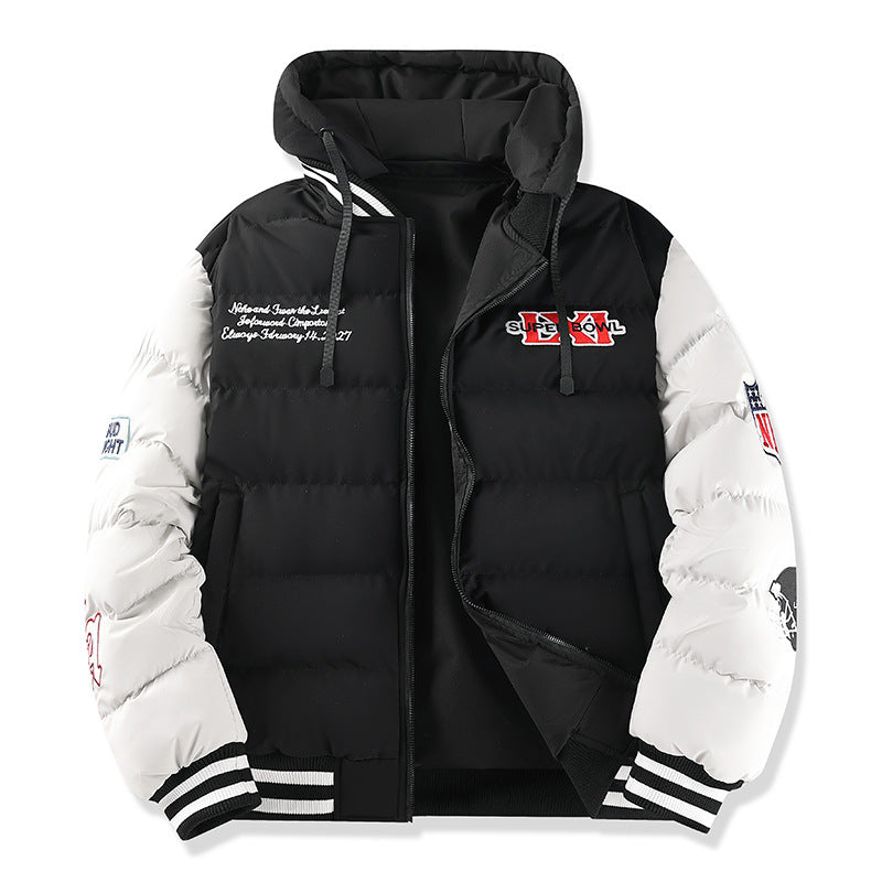 Herren Multifunktionale Steppjacke mit Kapuze und einzigartigem Design Drune