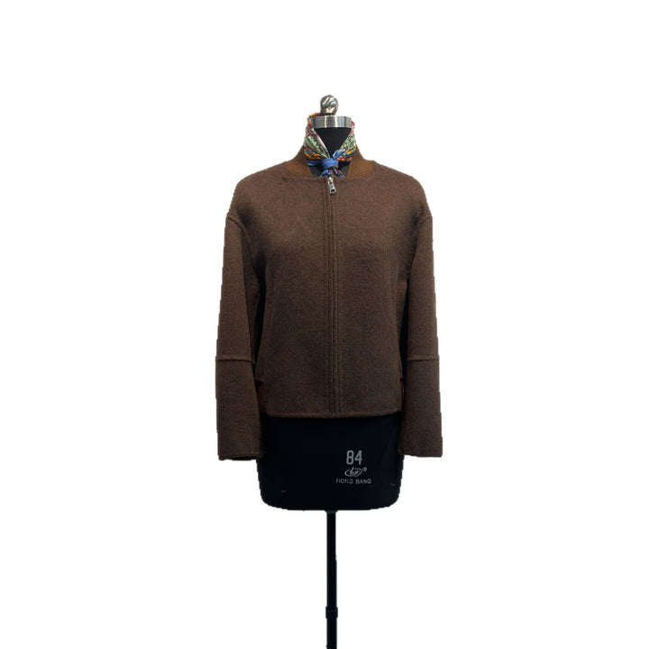 Damen zeitgenössische Zip-Up Jacke Drune