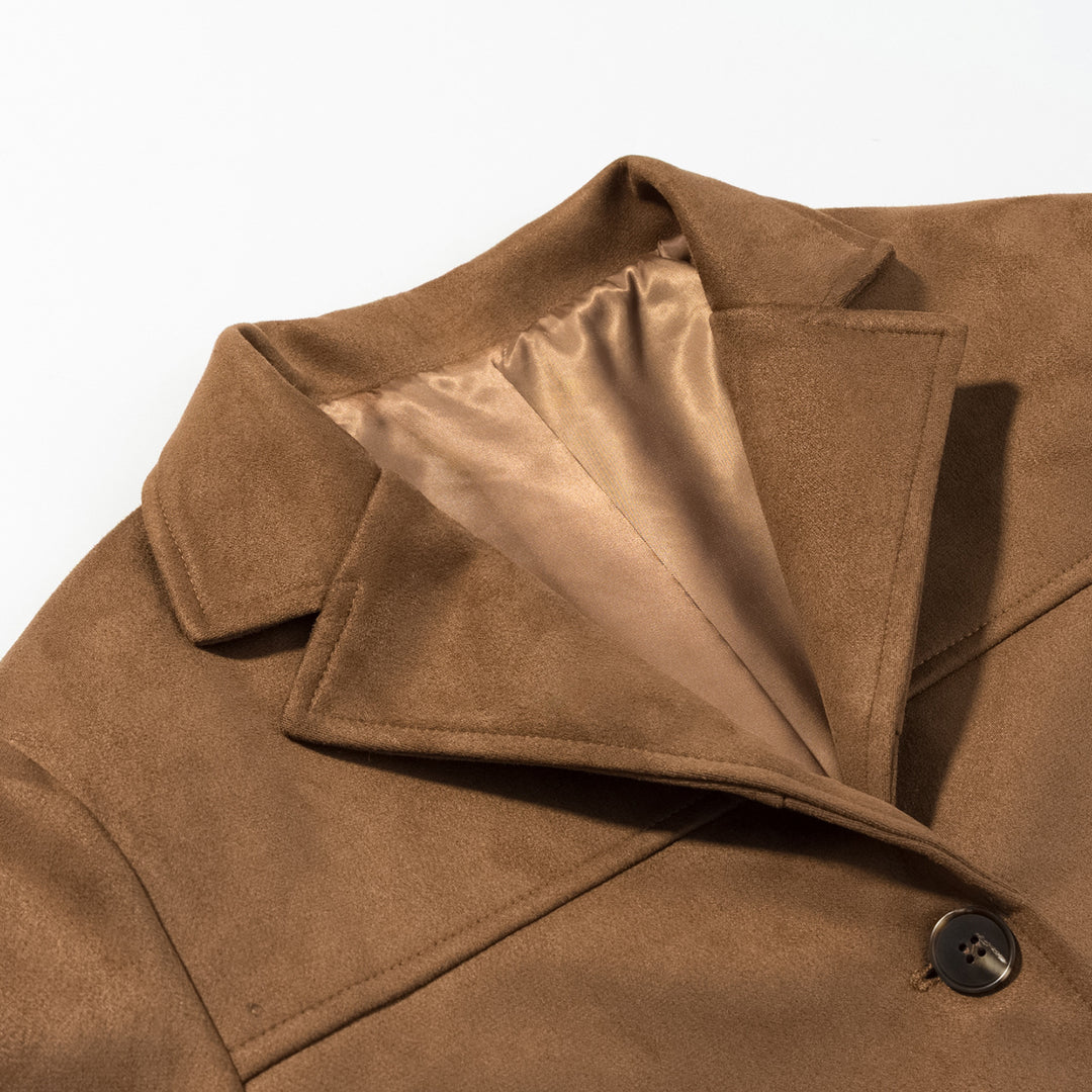 Damen modischer Blazer aus weichem Material Drune