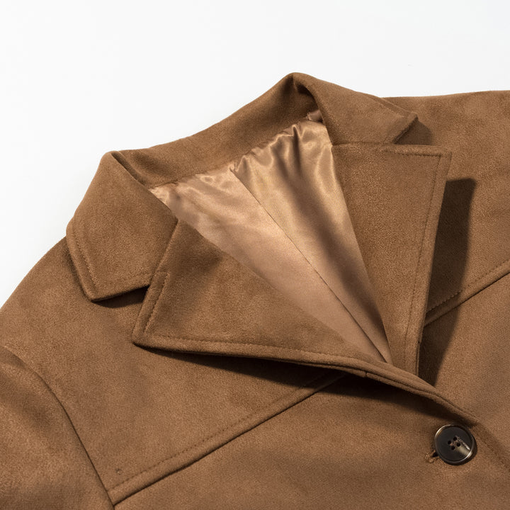 Damen modischer Blazer aus weichem Material Drune