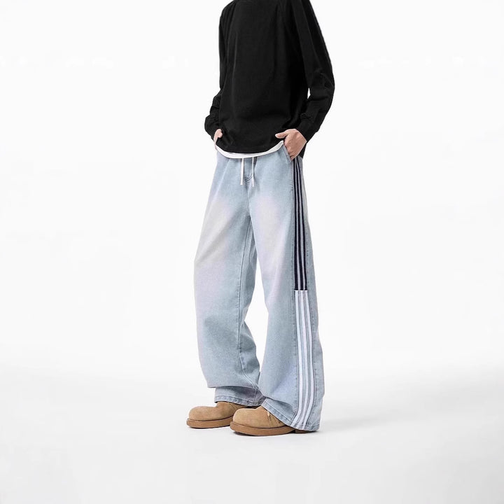Herren Modische Baggy-Jeans Drune