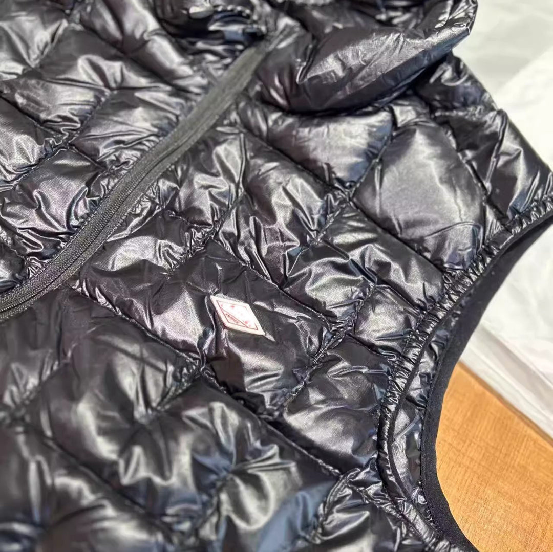 Damen leichte gesteppte Steppjacke mit hohem Stehkragen und Reißverschluss Drune