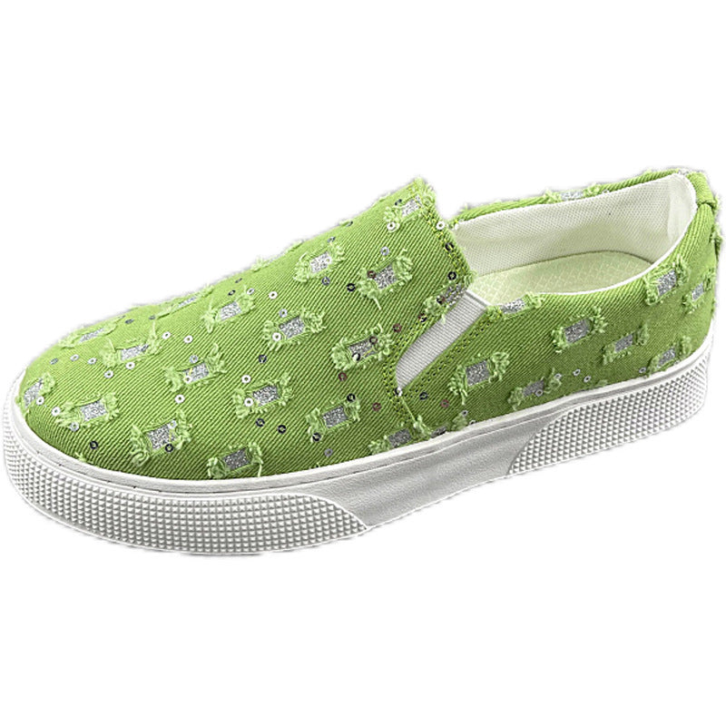 Damen modische Slip-On Sneakers Drune