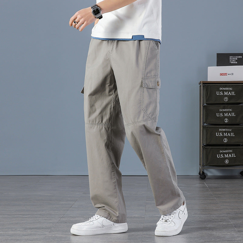 Herren Cargo-Hose im Relaxed-Fit mit Mehrfach-Taschen Drune