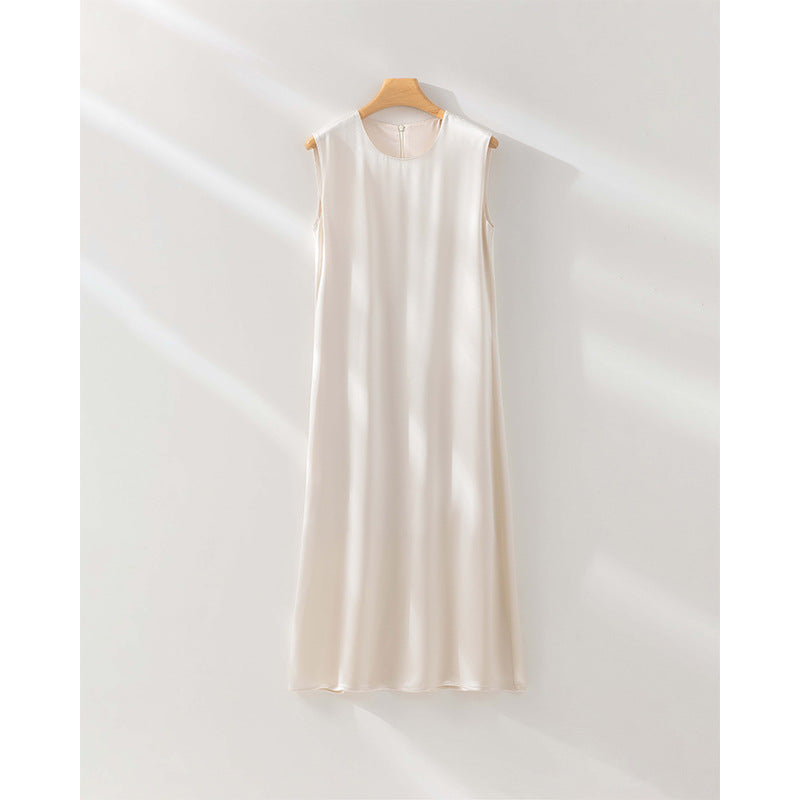 Damen Sleek Satin Maxikleid Drune