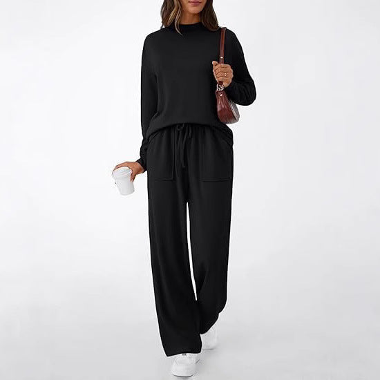 Damen Lässiger Relaxed-Fit Jogginganzug Drune