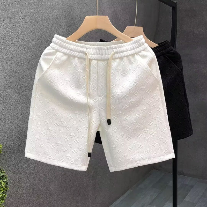 Damen Bequeme Sportshorts mit elegantem Muster Drune