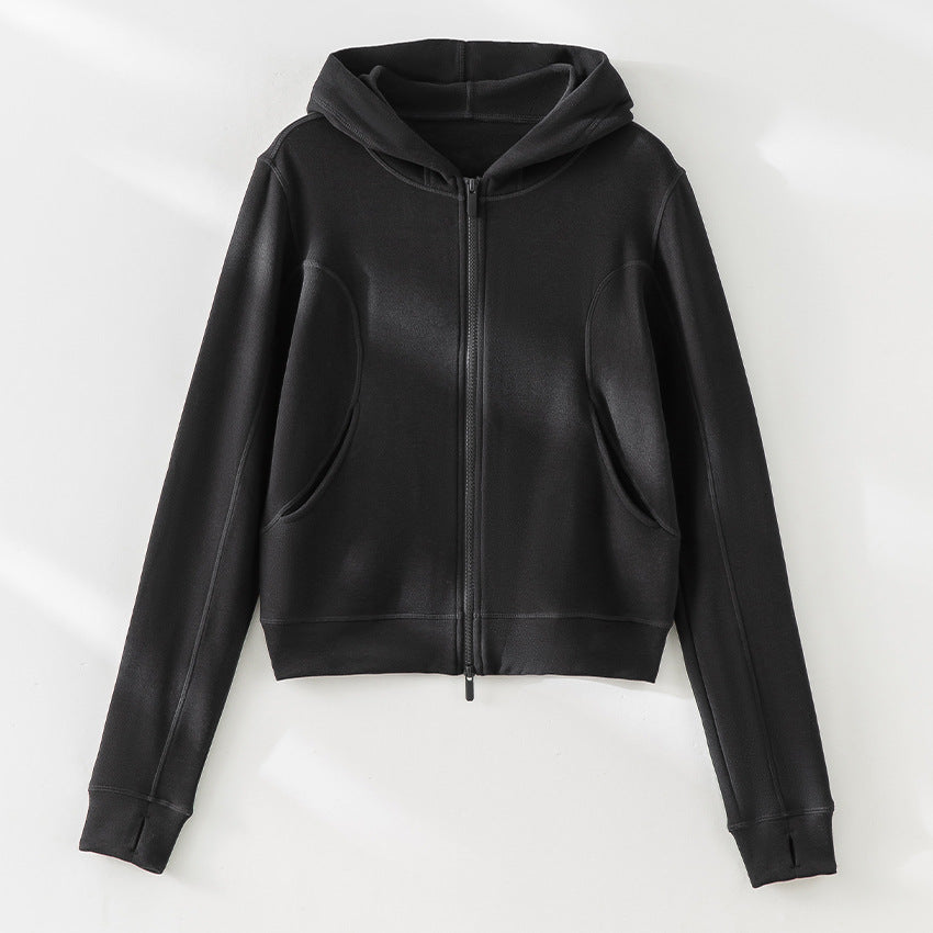 Damen Weite Komforthose mit hohem elastischem Bund und seitlichen Eingrifftaschen Drune