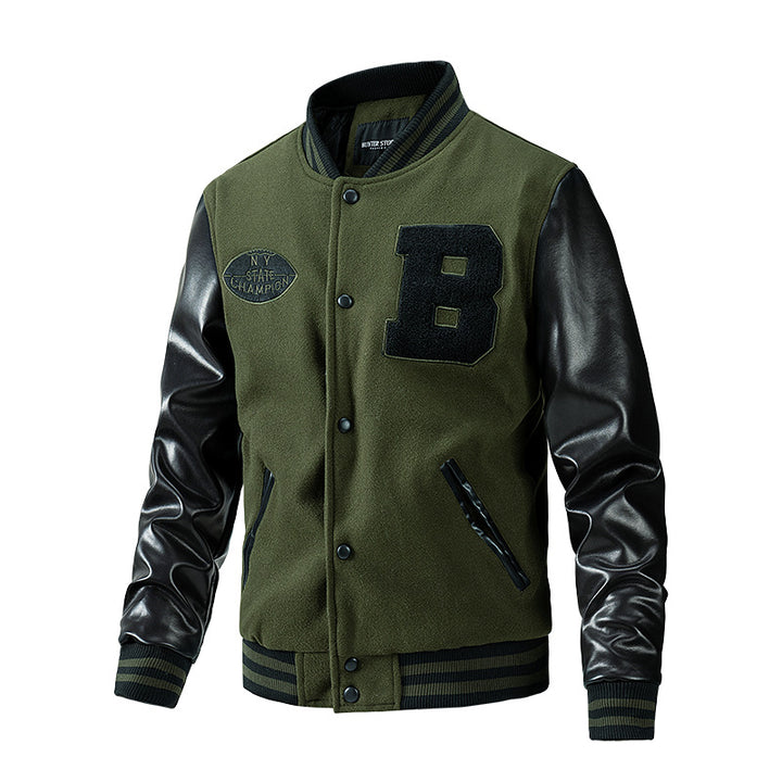 Herren Modische Collegejacke Drune