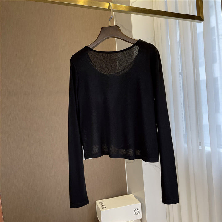 Damen Kurzgeschnittenes Lagen-Shirt mit asymmetrischem Saum Drune