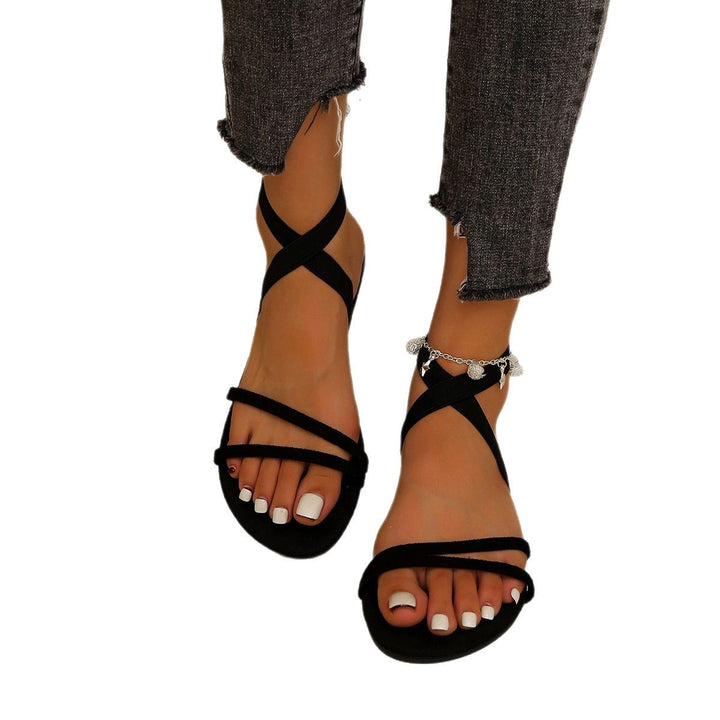 Damen Strandsandalen mit komfortablem Riemendesign und flexiblem Fußbett Drune