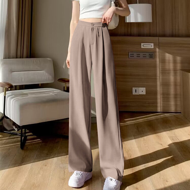 Damen Weit geschnittene Stoffhose Drune